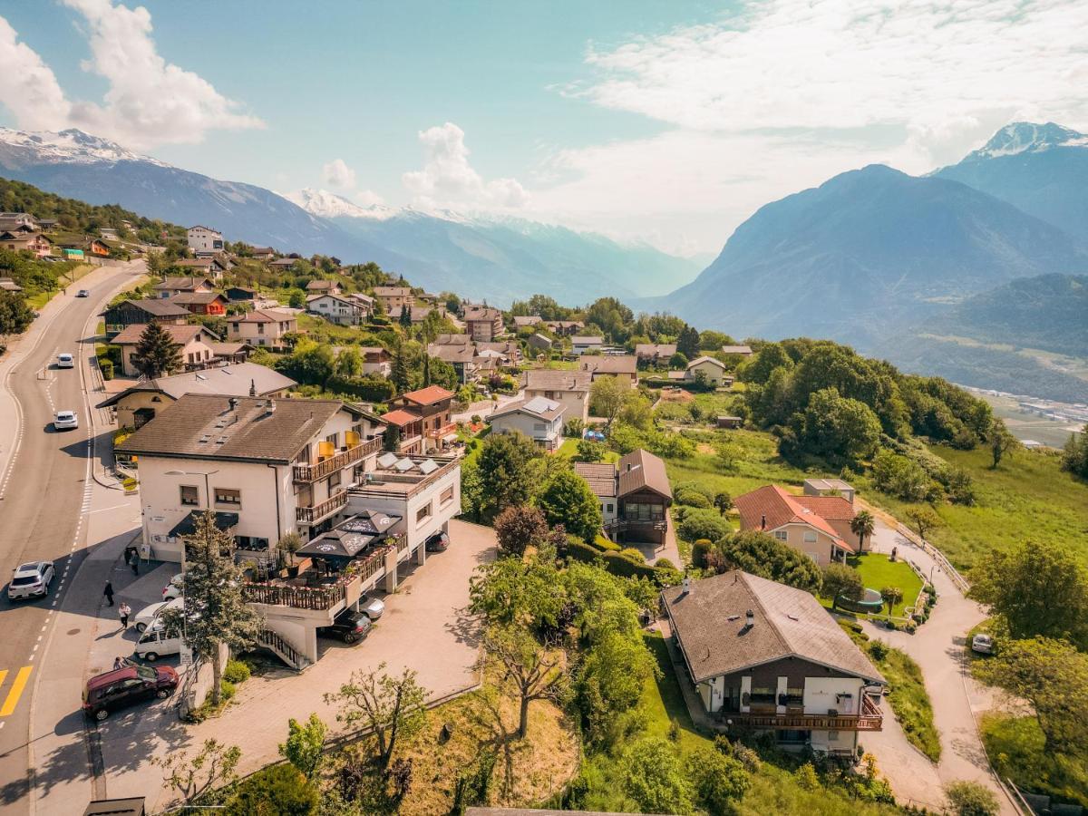 Hotel Relais Fleuri Chermignon-d'en Bas Zewnętrze zdjęcie