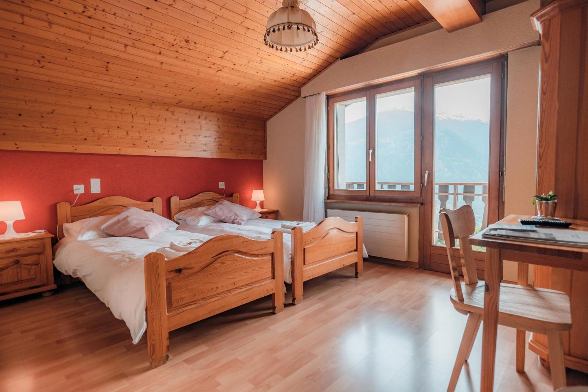 Hotel Relais Fleuri Chermignon-d'en Bas Zewnętrze zdjęcie