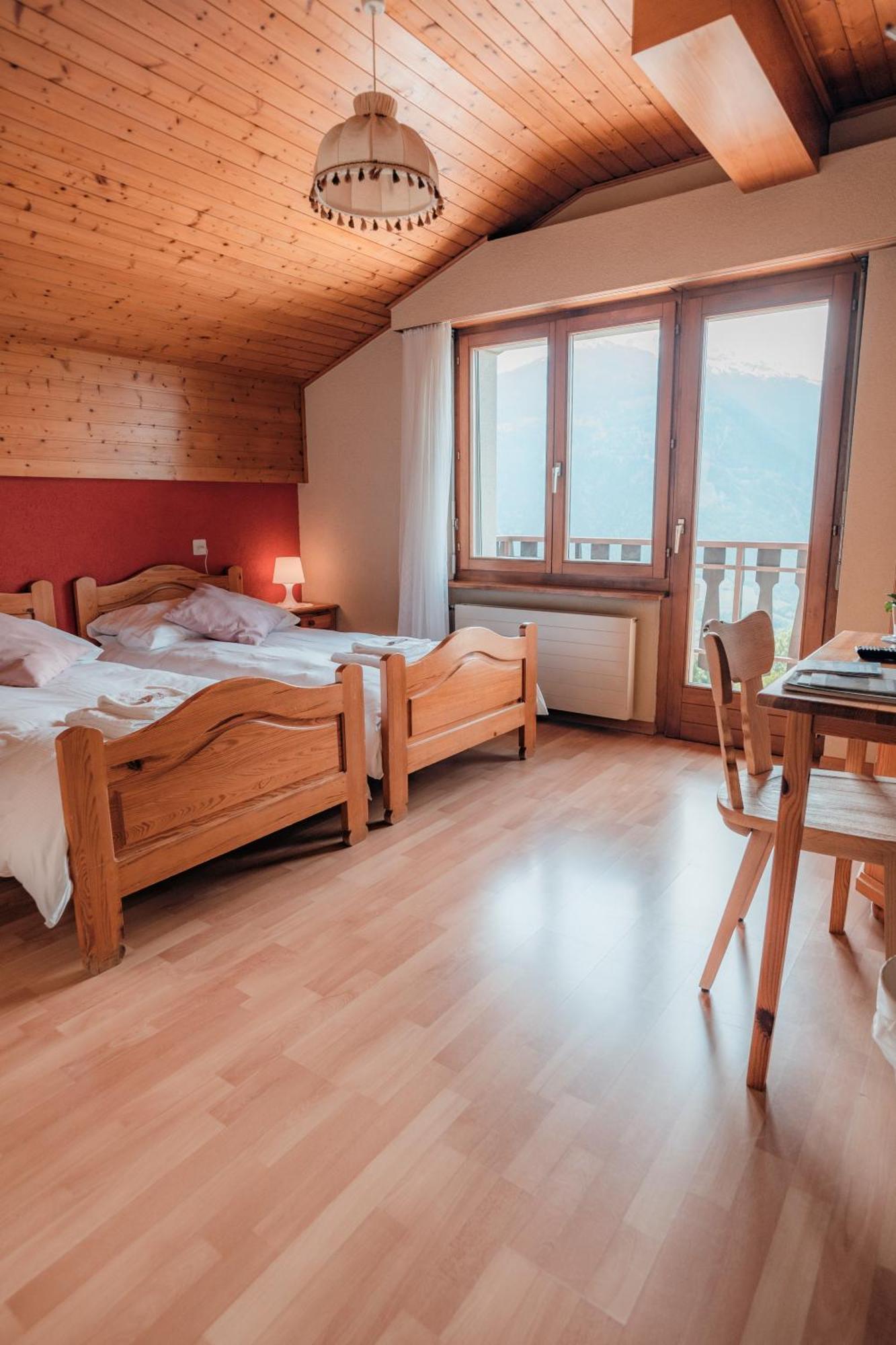 Hotel Relais Fleuri Chermignon-d'en Bas Zewnętrze zdjęcie