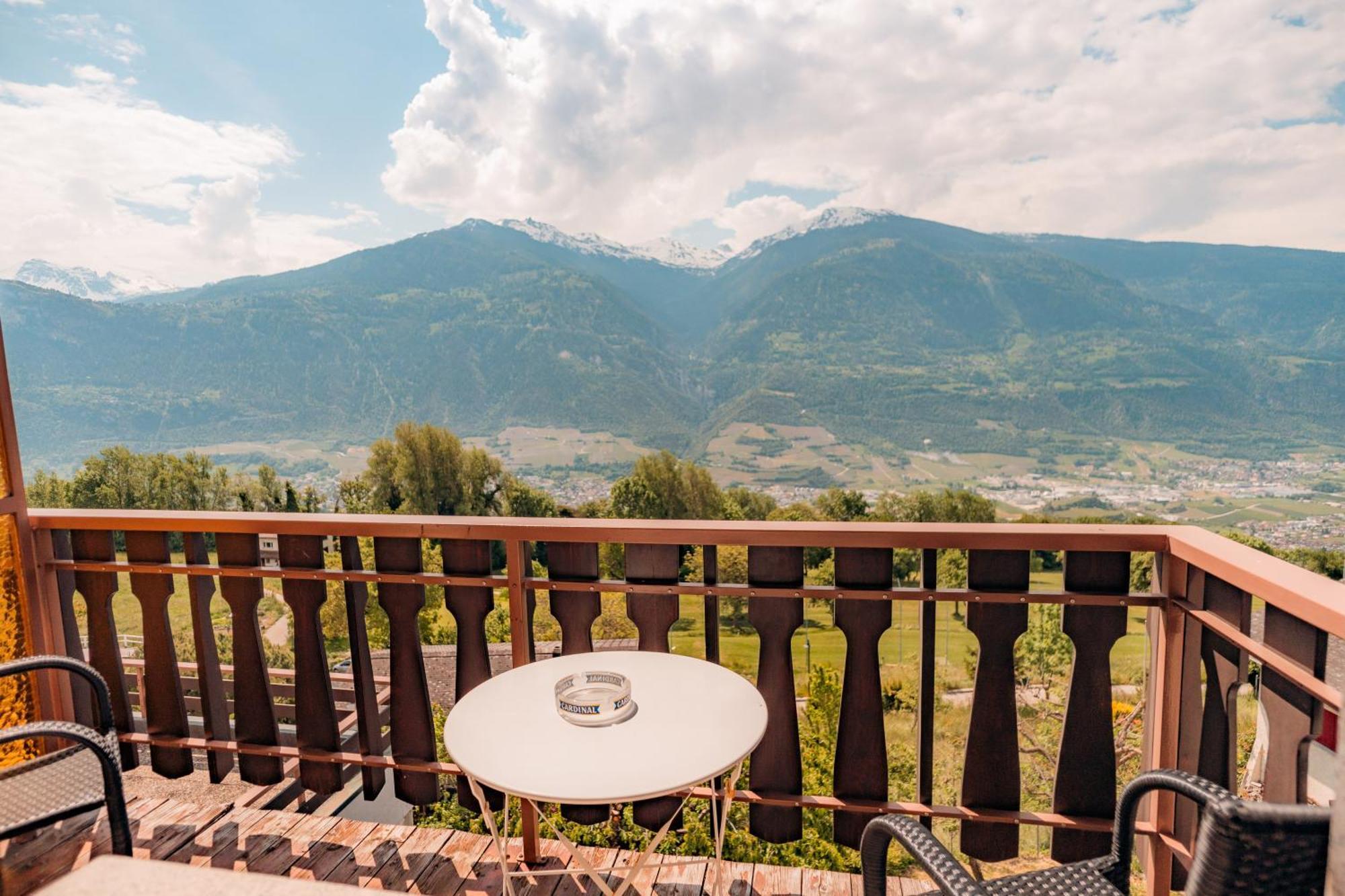 Hotel Relais Fleuri Chermignon-d'en Bas Zewnętrze zdjęcie