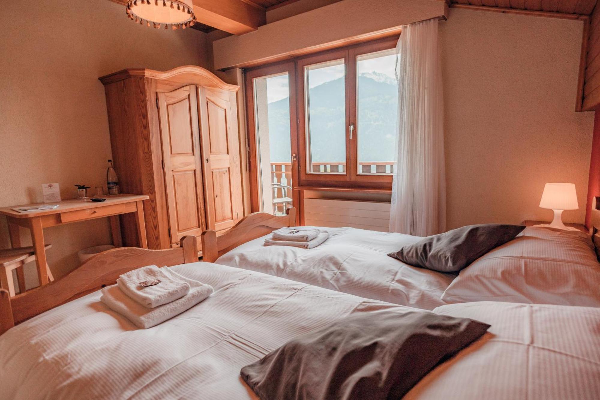 Hotel Relais Fleuri Chermignon-d'en Bas Zewnętrze zdjęcie